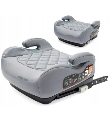 Baby Mix Hero Plus i-Size  fotelik, podstawka, siedzisko z isofix GREY