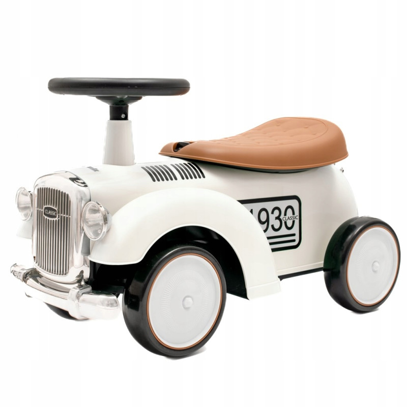 Baby Mix JEŹDZIK Retro autko samochodzik ROYCE beżowy