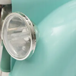 Baby Mix JEŹDZIK Retro autko samochodzik ROYCE miętowy