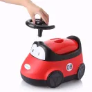 BabyHood nocnik dziecięcy Autko z wyjmowanym wkładem Czerwony