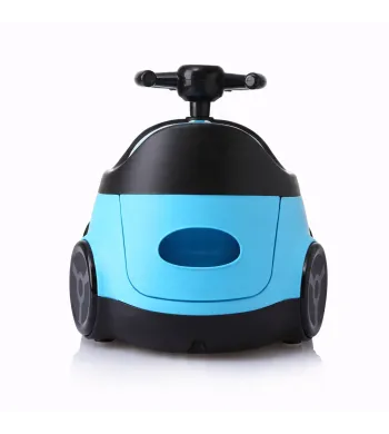 BabyHood nocnik dziecięcy Autko z wyjmowanym wkładem niebieski