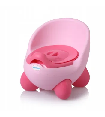 Babyhood Kew Kew Nocnik dziecięcy z wyjmowanym wkładem -pink