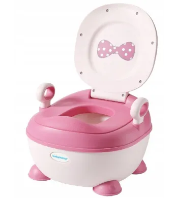 Babyhood Nocnik dziecięcy Lu Lu - różowy