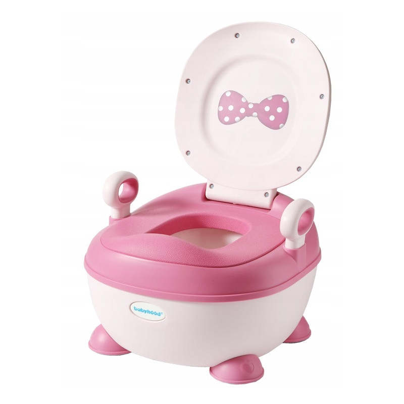 Babyhood Nocnik dziecięcy Lu Lu - różowy
