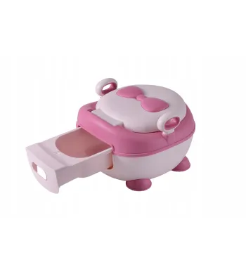 Babyhood Nocnik dziecięcy Lu Lu - różowy