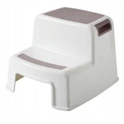 BABYHOOD  Podest, stopień dla dzieci podnóżek Premium - ciemnobeżowy