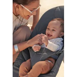 BABYBJORN leżaczek bujaczek BLISS COTTON ANTRIACITE do 13 kg ciemny szary Anthracite BABYBJORN leżaczek bujaczek BLISS COTTON ANTRIACITE do 13 kg ciemny szary Anthracite