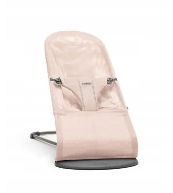 BABYBJORN - leżaczek BLISS MESH - Perłowy Różowy