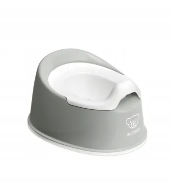 BabyBjorn nocnik dziecięcy Smart, wyjmowana wkładka Grey/White