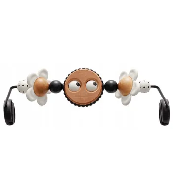 BabyBjorn pałąk zabawka do leżaczka Googly Eyes black white