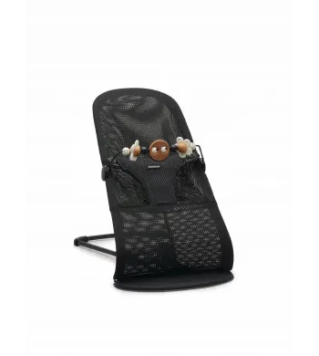 BabyBjorn pałąk zabawka do leżaczka Googly Eyes black white
