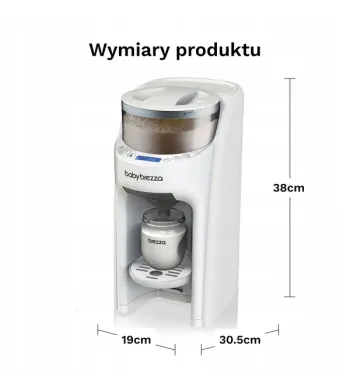 BABY BREZZA Ekspres do mleka modyfikowanego Formula Pro Advanced ALL WHITE FRP0134