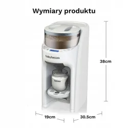 BABY BREZZA Ekspres do mleka modyfikowanego Formula Pro Advanced ALL WHITE FRP0134