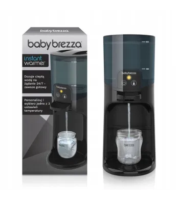 Babybrezza Instant Warmer - podgrzewacz wody do mleka modyfikowanego BLACK BRZ0071