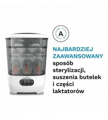 Baby Brezza Sterilizer Dryer Advanced - sterylizator i suszarka do butelek BRZ0069