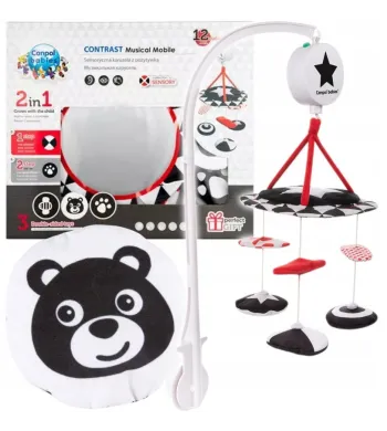 Canpol Karuzela sensoryczna z pozytywką SENSORY TOYS 68/084