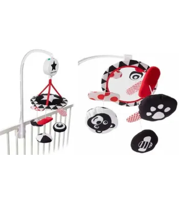 Canpol Karuzela sensoryczna z pozytywką SENSORY TOYS 68/084