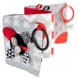 Książeczka edukacyjna CANPOL BABIES Sensory Toys kontrastowa 68/081