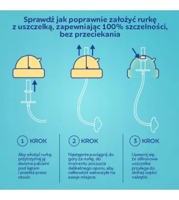 CANPOL INNOWACYJNY KUBEK BIDON Z OBCIĄŻONĄ SŁOMKĄ RURKĄ 6m+ 270ml 56/617