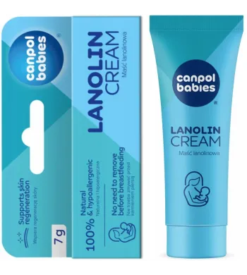 Maść lanolinowa lanolina do brodawek sutkowych Canpol babies 7 ml 14/000