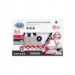 Canpol sensoryczna kontrastowa edukacyjna mata 3w1 kojec 68/077
