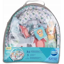 Canpol Babies Edukacyjna mata do zabawy kojec dla dzieci Safari 81/100