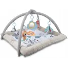 Canpol babies pluszowa mata edukacyjna SAFARI z pałąkami 81/101