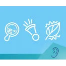 Canpol babies pluszowa mata edukacyjna SAFARI z pałąkami 81/101