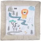 Canpol babies pluszowa mata edukacyjna SAFARI z pałąkami 81/101