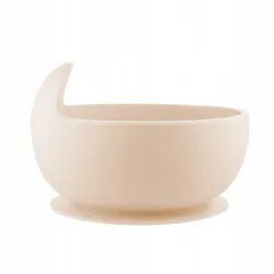 CANPOL silikonowa miseczka z przyssawką 330 ml 51/400 creme