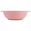 MISKA SILIKONOWA CANPOL Z 3 PRZEGRÓDKAMI PRZYSSAWKĄ 360 ML DOTS 51/403 pink