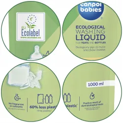 CANPOL Płyn Do Mycia Butelek i Smoczków 500ml. 1/500 CANPOL Płyn Do Mycia Butelek i Smoczków 500ml. 1/500