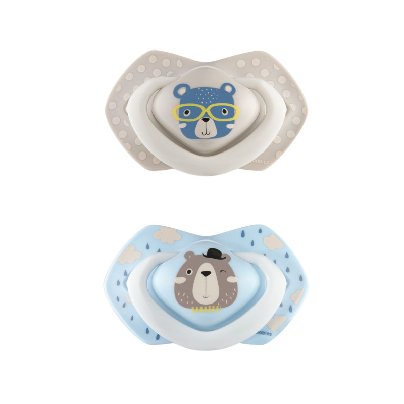 Canpol Smoczki Symetryczne 18+ BONJOUR Blue 22/649
