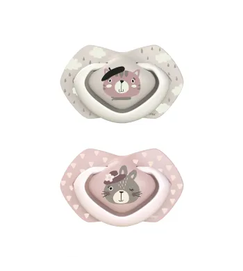 Canpol Smoczki Symetryczne 18+ BONJOUR Pink 22/649