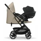 Cybex Beezy Almond Beige  – lekki i kompaktowy wózek spacerowy