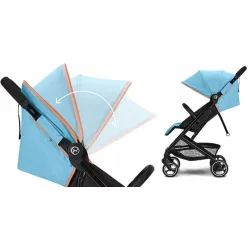 Cybex Beezy Canvas White – lekki i kompaktowy wózek spacerowy