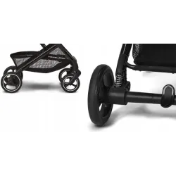 Cybex Beezy Canvas White – lekki i kompaktowy wózek spacerowy