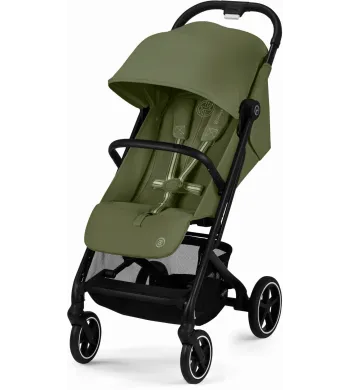 Cybex Beezy Moss Green – lekki i kompaktowy wózek spacerowy