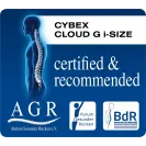 Cybex Cloud G i-Size fotelik samochodowy 0-13 kg PLUS Moon Black Stormy Blue