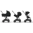 Cybex Eezy S Twist+2 Magic Black – lekki wózek spacerowy z obrotowym siedziskiem