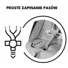 CYBEX ORFEO '25 lekki 6,3 kg wózek spacerowy do samolotu (blk) Magic Black