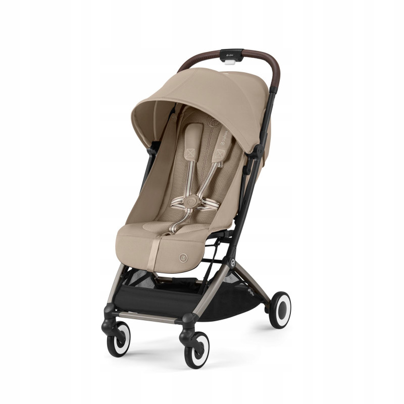 CYBEX ORFEO '25 lekki 6,3 kg wózek Lie-Flat Almond Beige beżowy
