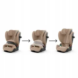 Cybex Pallas G2 fotelik samochodowy 9-50 kg 76-150 cm Almond Beige Plus Cybex Pallas G2 fotelik samochodowy 9-50 kg 76-150 cm Almond Beige Plus