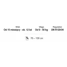 CYBEX Pallas G2 i-Size Plus fotelik samochodowy 9-50 kg Moon Black