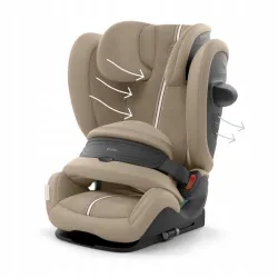 CYBEX Pallas G2 i-Size Plus fotelik samochodowy 9-50 kg Moon Black CYBEX Pallas G2 i-Size Plus fotelik samochodowy 9-50 kg Moon Black