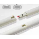 PRIMABOBO Barierka ochronna do łóżka MIŚ 200cm SKŁADANA, dla dzieci SZARA