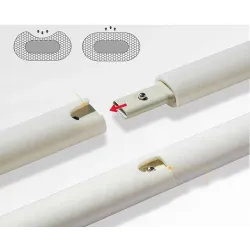 PRIMABOBO Barierka ochronna do łóżka MIŚ 200cm SKŁADANA, dla dzieci SZARA