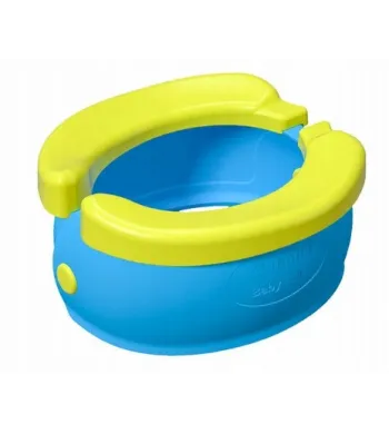 PRIMABOBO Nocnik turystyczny BANANA dla dziecka SKŁADANY, WIELORAZOWY BLUE