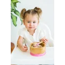 ECO RASCALS Miseczka BAMBUSOWA głęboka z łyżeczką Niebieska