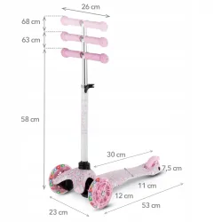 Kidwell HULAJNOGA trójkołowa balansowa trójkołowa światełka LED UNO Puppy Kidwell HULAJNOGA trójkołowa balansowa trójkołowa światełka LED UNO Puppy